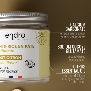 Zahnpasta Zitrone 185 g